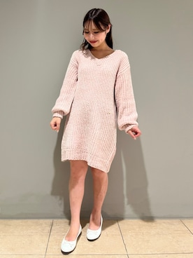 「アイテム（ルームウェア/パジャマ）」を使った、gelato piqueさん（レディース・148cm）の冬コーディネート
