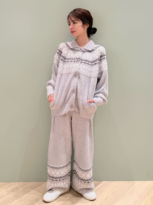 セール】ノルディックカーディガン（ルームウェア/パジャマ）｜gelato