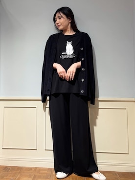 「アイテム（ルームウェア）」を使った、gelato piqueさん（レディース・158cm）の春コーディネート