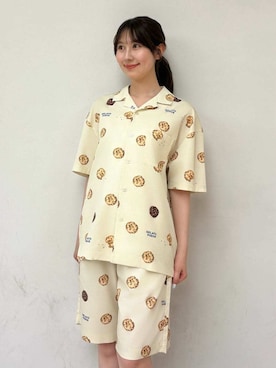 「アイテム（ルームウェア/パジャマ）」を使った、gelato piqueさん（レディース・165cm）の夏コーディネート