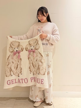 「アイテム（インテリア）」を使った、gelato piqueさん（レディース・158cm）の冬コーディネート