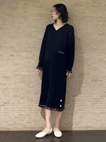 gelato pique（ジェラートピケ）の「【JOEL ROBUCHON】ツイードモコV