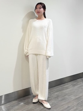 「アイテム（ルームウェア）」を使った、gelato piqueさん（レディース・158cm）の秋コーディネート