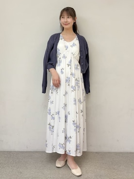 「アイテム（ルームワンピース）」を使った、gelato piqueさん（レディース・165cm）の夏コーディネート