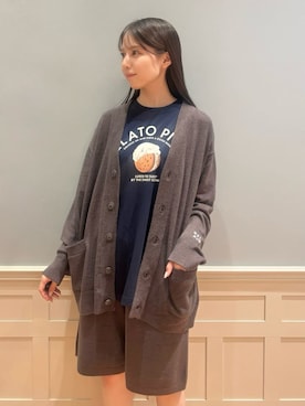 「アイテム（ルームウェア）」を使った、gelato piqueさん（レディース・161cm）の夏コーディネート