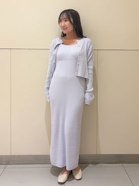 「アイテム（ルームウェア/パジャマ、パープル系）」を使った、gelato piqueさん（レディース・158cm）の夏コーディネート
