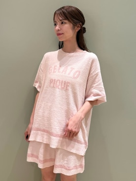 「アイテム（ルームウェア/パジャマ）」を使った、gelato piqueさん（レディース・156cm）の夏コーディネート