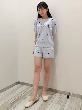 「ハート」｜gelato piqueさん（レディース・161cm）の夏コーディネート