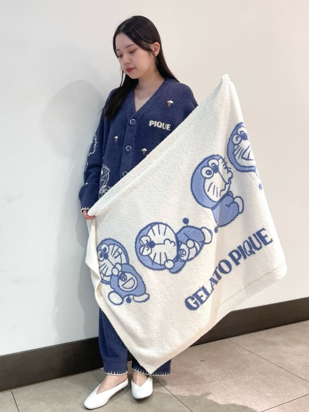 gelato pique（ジェラートピケ）の「【ドラえもん】【メンズ】ベビモコ