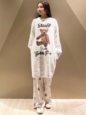 「アイテム（ルームウェア）」を使った、gelato piqueさん（レディース・150cm）の冬コーディネート