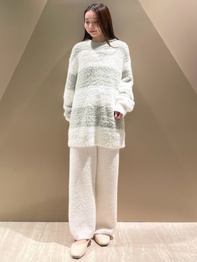 「アイテム（ルームウェア）」を使った、gelato piqueさん（レディース・150cm）の秋コーディネート