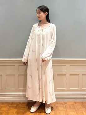 「アイテム（ルームウェア/パジャマ）」を使った、gelato piqueさん（レディース・161cm）の秋コーディネート
