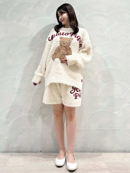 セール】【ONLINE限定】【HOLIDAY】ジェラートスノーベアジャガード