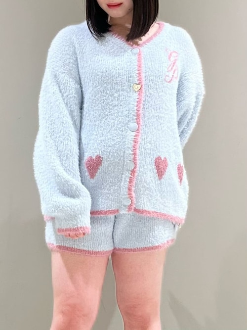 ラメフェザーカーディガン（ルームウェア/パジャマ）｜gelato pique