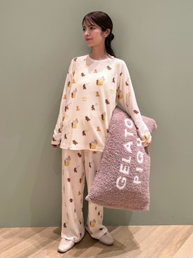 「アイテム（インテリア）」を使った、gelato piqueさん（レディース・156cm）の夏コーディネート