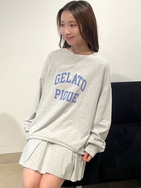 「アイテム（ルームウェア）」を使った、gelato piqueさん（レディース・150cm）の秋コーディネート