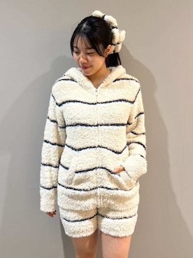 「アイテム（ルームウェア/パジャマ）」を使った、gelato piqueさん（レディース・165cm）の秋コーディネート