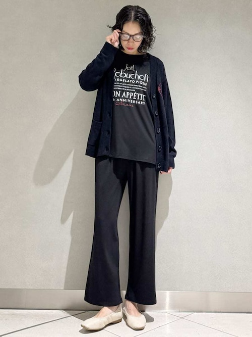 JOEL ROBUCHON】スムーズィーシルクカーディガン（ルームウェア