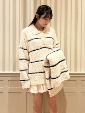 「アイテム（ルームウェア）」を使った、gelato piqueさん（レディース・160cm）の秋コーディネート