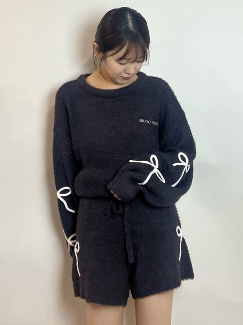 セール】リボンフェザーロンパース（ルームウェア/パジャマ）｜gelato