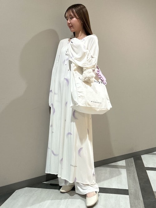 gelato pique パジャマ ルームウェア モチーフ3柄ワンピース