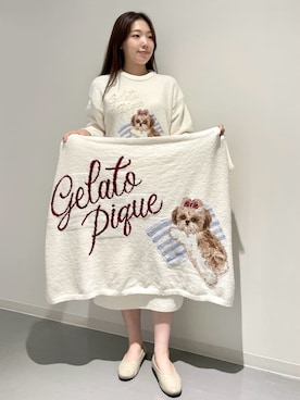 「アイテム（ルームウェア）」を使った、gelato piqueさん（レディース・162cm）の秋コーディネート