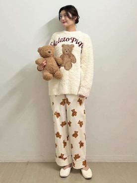 「アイテム（その他雑貨）」を使った、gelato piqueさん（レディース・164cm）の秋コーディネート