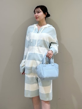 「アイテム（ルームウェア/パジャマ）」を使った、gelato piqueさん（レディース・158cm）の冬コーディネート