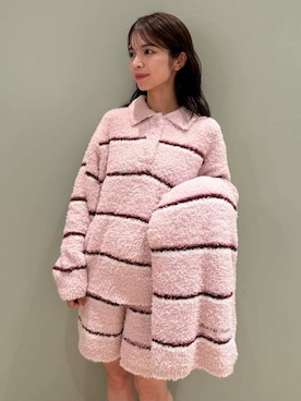 「アイテム（ルームウェア/パジャマ）」を使った、gelato piqueさん（レディース・156cm）の秋コーディネート