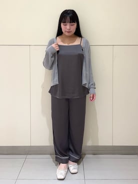 「アイテム（ルームウェア）」を使った、gelato piqueさん（レディース・155cm）の夏コーディネート