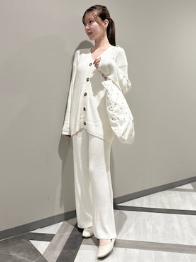 「アイテム（ルームウェア）」を使った、gelato piqueさん（レディース・158cm）の秋コーディネート