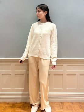 「アイテム（ルームウェア）」を使った、gelato piqueさん（レディース・161cm）の夏コーディネート