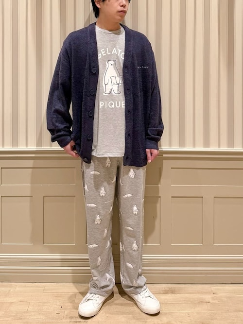 IFMC.】【HOMME】ワンポイントTシャツ（ルームウェア/パジャマ