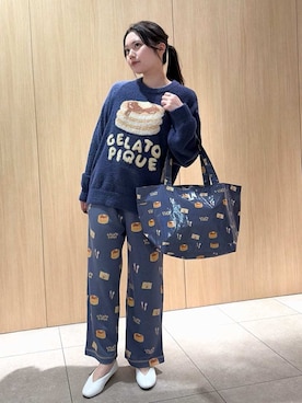 「アイテム（ママ＆ベビー）」を使った、gelato piqueさん（レディース・158cm）の秋コーディネート