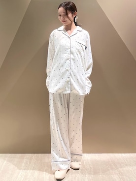 「アイテム（その他ルームウェア）」を使った、gelato piqueさん（レディース・150cm）の秋コーディネート