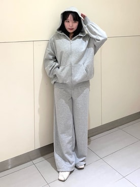 「アイテム（ルームウェア）」を使った、gelato piqueさん（レディース・155cm）の秋コーディネート