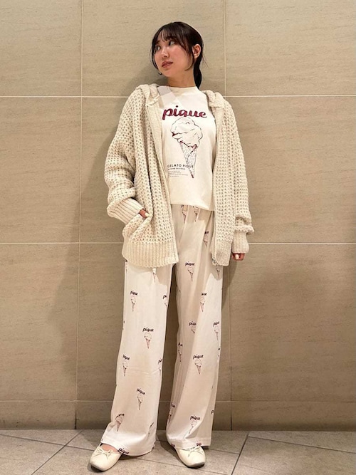 gelato pique（ジェラートピケ）の「【UNISEX】ワンポイントロン