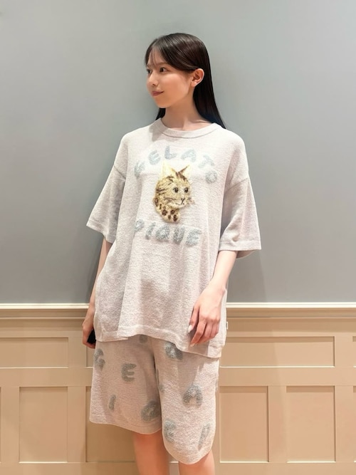 HOMME】エアリーモコキャットプルオーバー（ルームウェア
