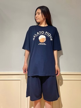 「リラックス」｜gelato piqueさん（レディース・158cm）の夏コーディネート
