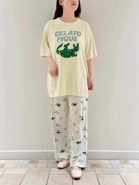 「アニマル」｜gelato piqueさん（レディース・155cm）の春コーディネート
