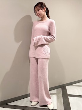 「アイテム（ルームウェア/パジャマ）」を使った、gelato piqueさん（レディース・158cm）の秋コーディネート
