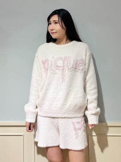 フリルロゴプルオーバー（ルームウェア/パジャマ）｜gelato pique