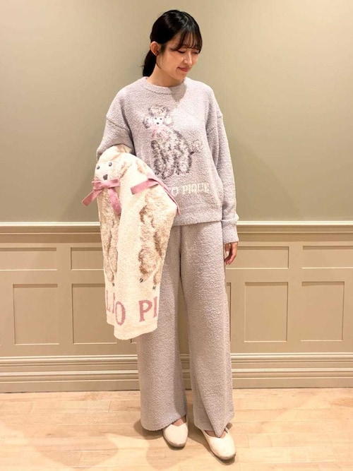 セール】プードルジャガードプランケット（ブランケット）｜gelato