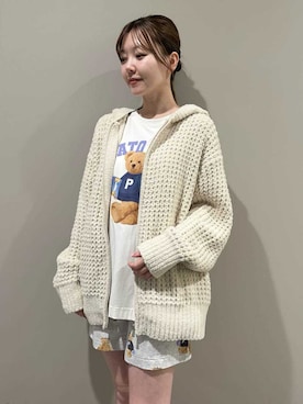 「アイテム（ルームウェア/パジャマ）」を使った、gelato piqueさん（レディース・158cm）の秋コーディネート