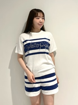 「アイテム（ルームウェア/パジャマ）」を使った、gelato piqueさん（レディース・164cm）の夏コーディネート