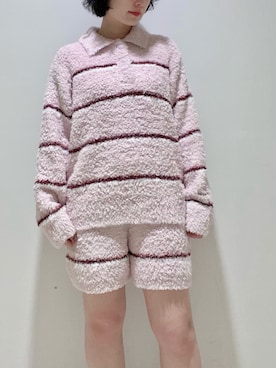 「アイテム（ルームウェア）」を使った、gelato piqueさん（レディース・155cm）の秋コーディネート