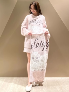 「アイテム（インテリア）」を使った、gelato piqueさん（レディース・150cm）の秋コーディネート