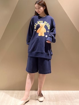 「アイテム（ルームウェア）」を使った、gelato piqueさん（レディース・150cm）の夏コーディネート