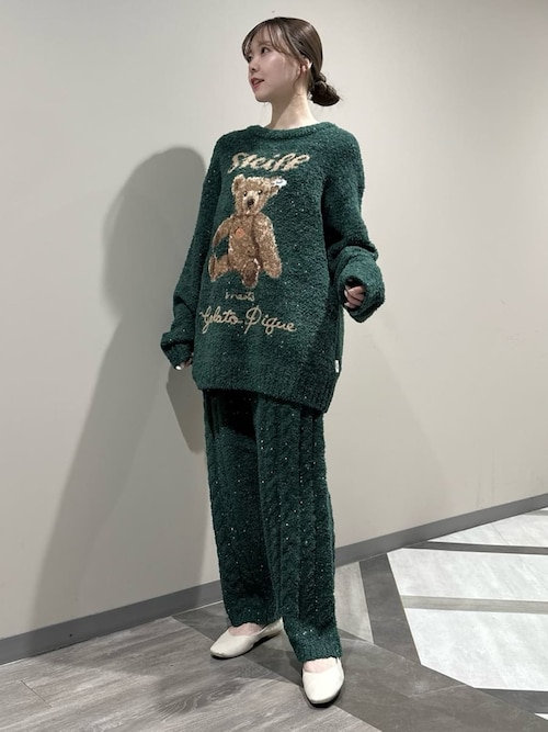 セール】【Steiff】【HOMME】パウダーネップジャガードプルオーバー