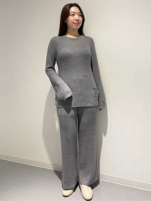 ジェラピケ　上下セット　新品未使用　スムーズィー　リブプルオーバー ルームウェア gelato pique（ジェラートピケ） パジャマ ルームウェア 調温スムー